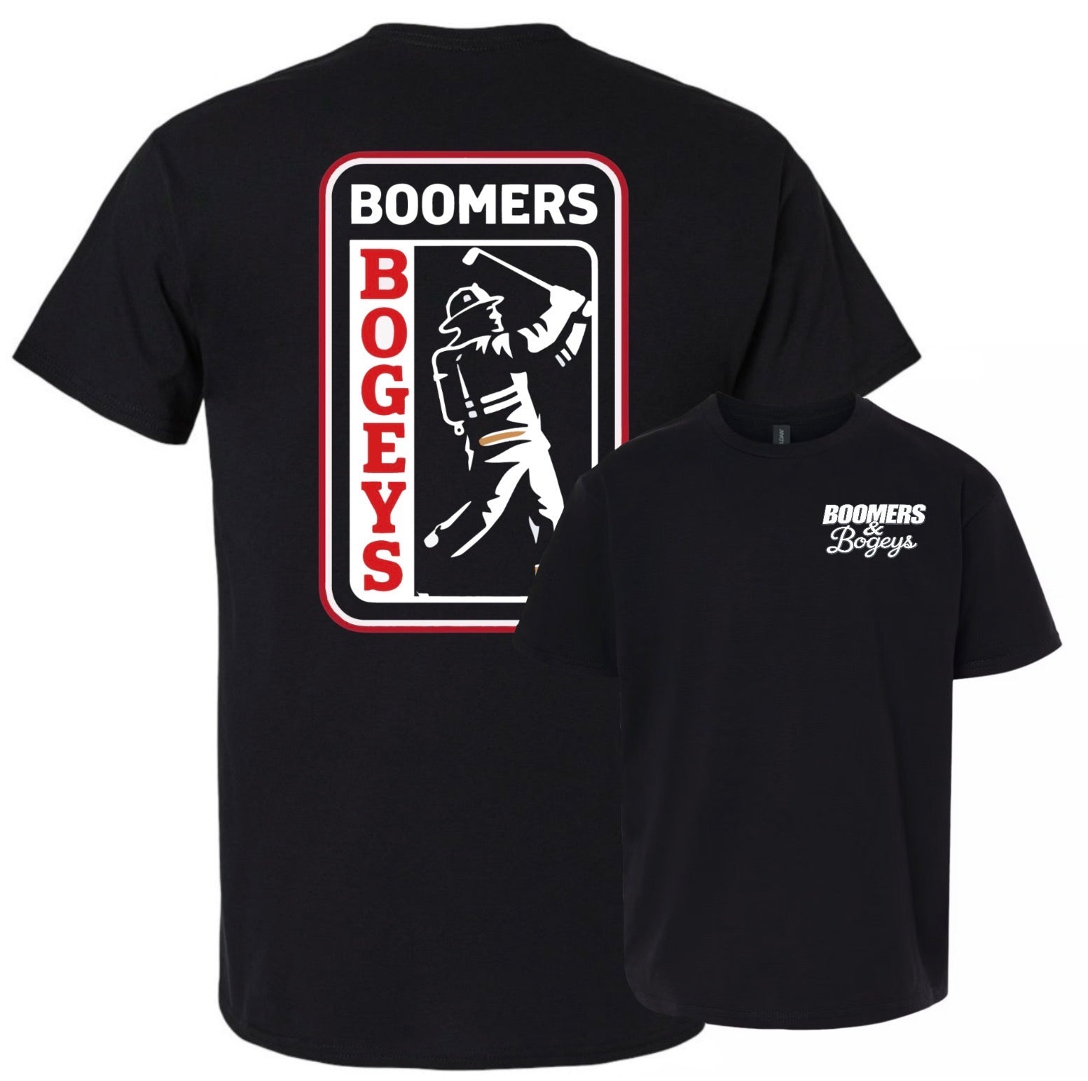 Boomers&Bogeys Black Logo