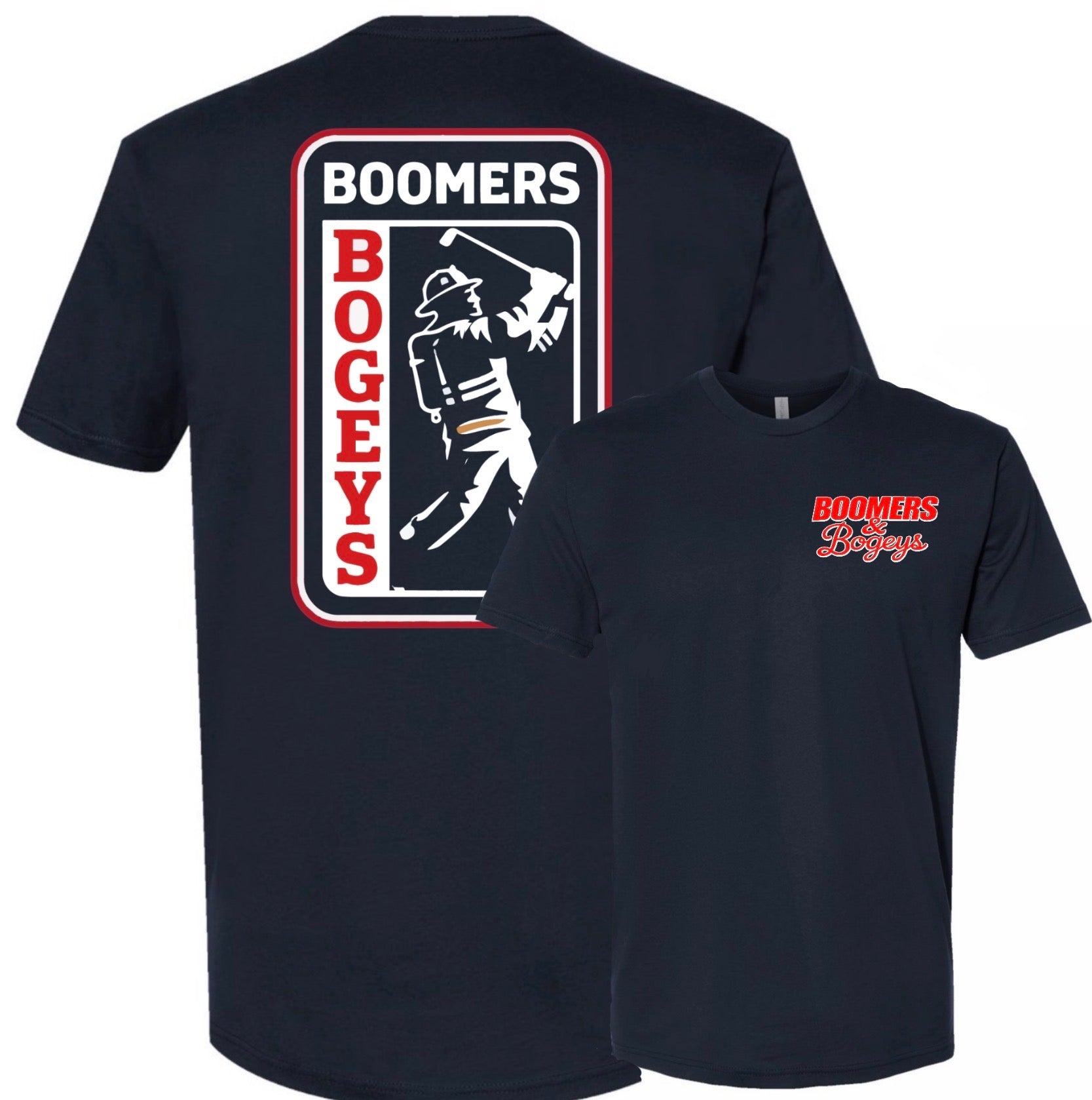 Boomers&Bogeys Navy Logo