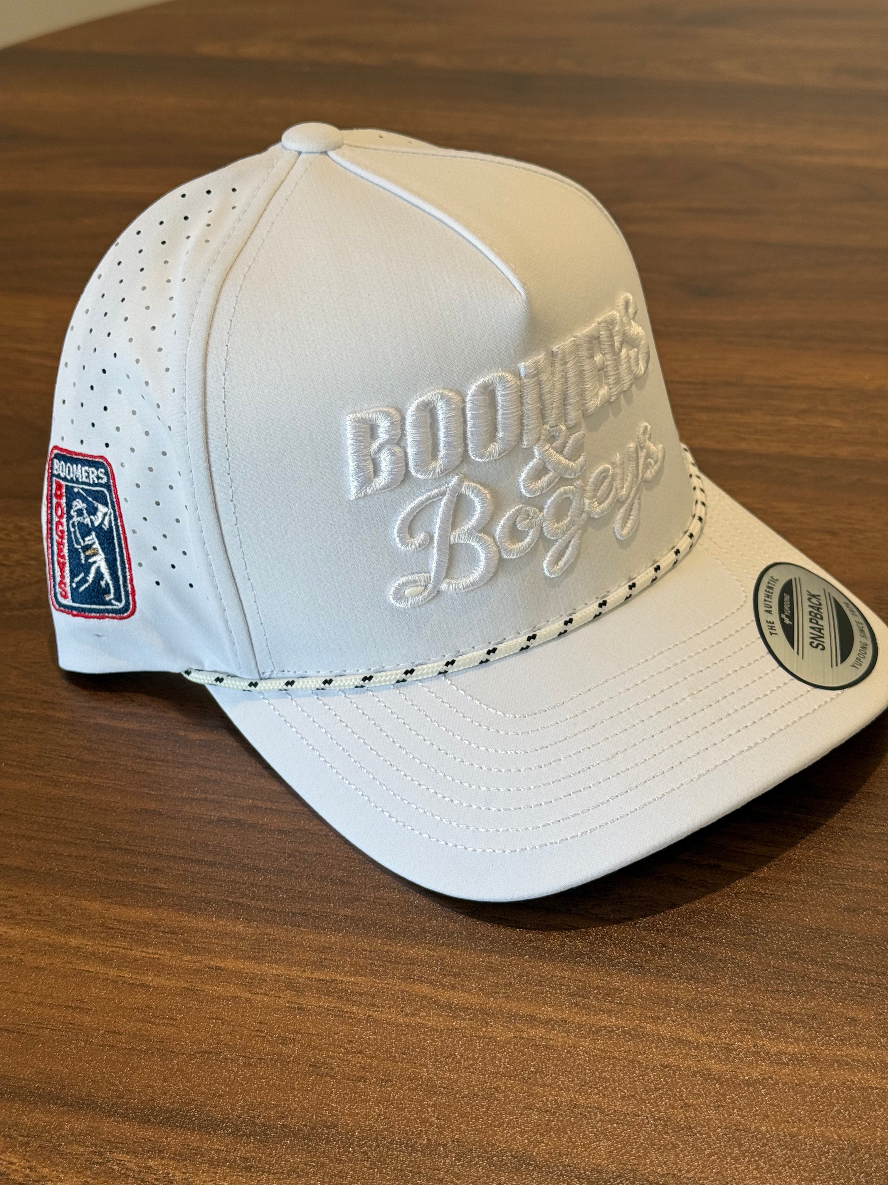Boomers&Bogeys White/white